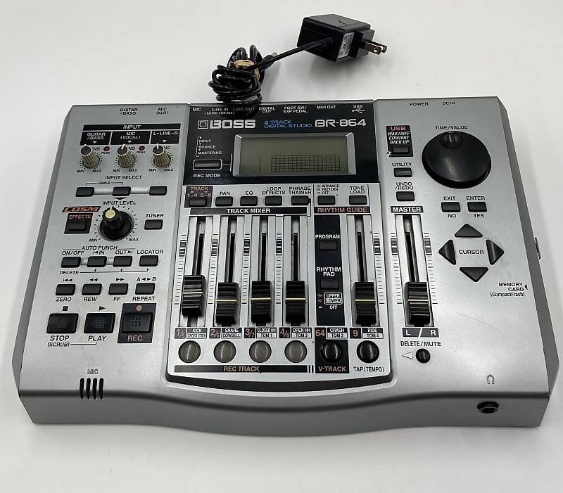 Boss BR-864 8-Track Digital Studio Recorder | Reverb