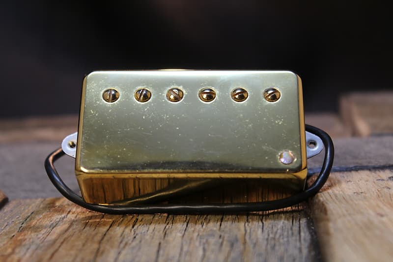 Kent Armstrong New Old Stock HPAG1 S Gold With Abalone Inlay Reverb