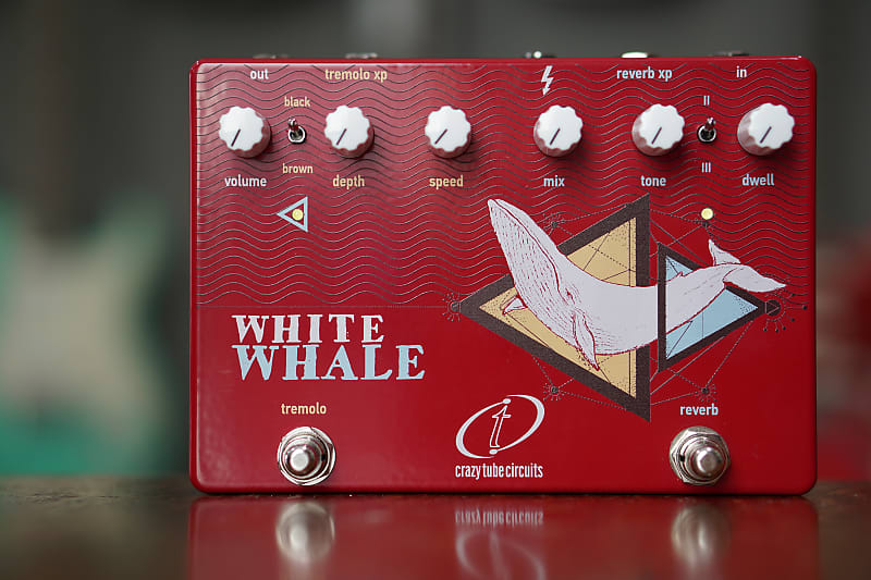 Crazy Tube Circuits White Whale Analog Spring Reverb / Tremolo *Authorzed Dealer* FREE Shipping! image 1