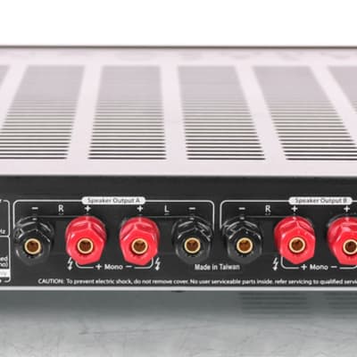 Parasound NewClassic 275 v.2 Stereo Power Amplifier; V2; Black image 5