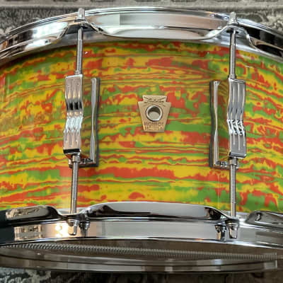 Ludwig 6.5x14" Classic Maple Snare Drum Citrus Mod image 1