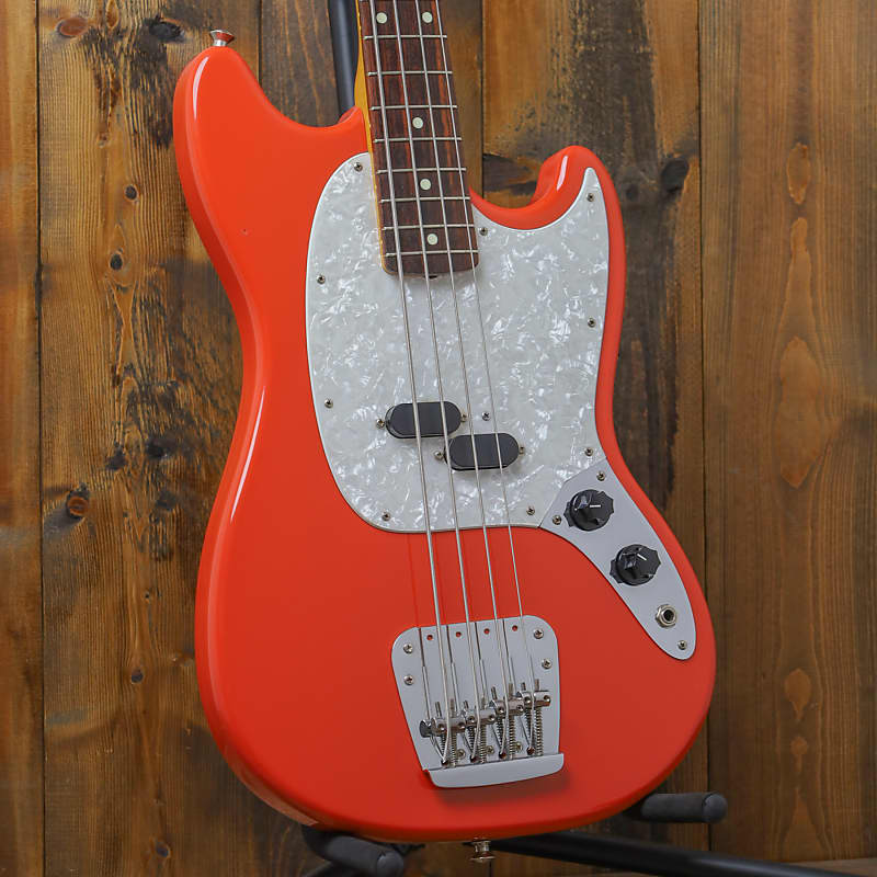 ベース Fender Japan / MUSTANG BASS MB-SD/CO Fender Japan Mustang Bass MB-SD/CO Trino Red/ Yellow White