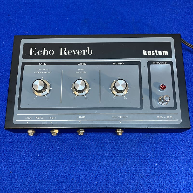 1977 Kastam Echo reverb SS-23 -identical to a Shin-ei reverb | Reverb