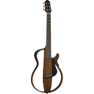 Yamaha SLG200S Steel String Silent Practice Acoustic-Electric Guitar Natural