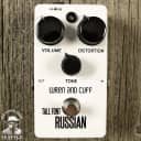 Wren and Cuff Tall Font White Russian Fuzz Pedal - Limited Edition of 10