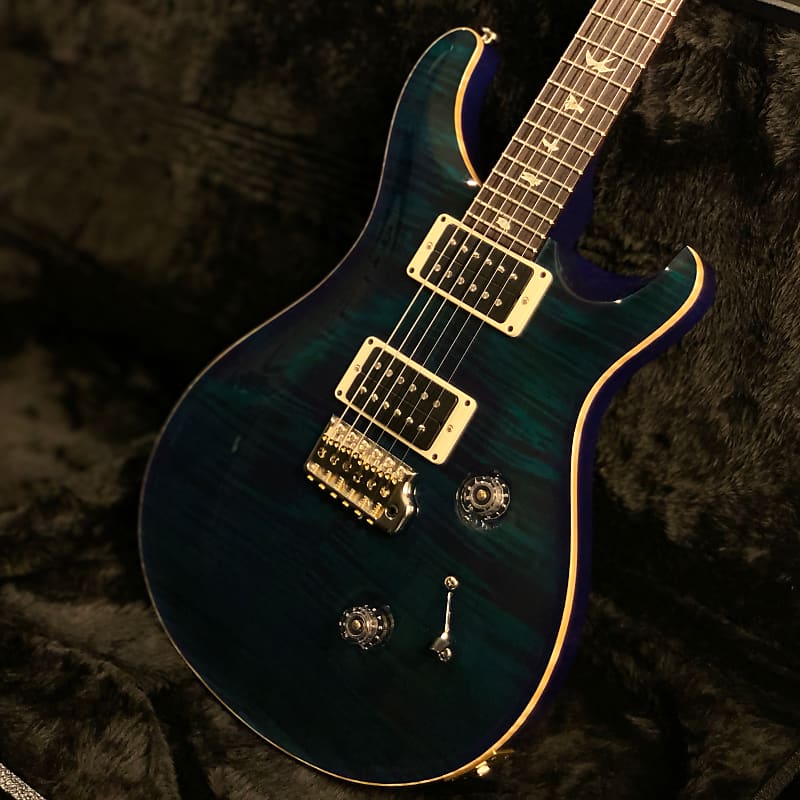 PRS Custom 24 Electric Guitar | Brand New | Dark Slate | Pattern 