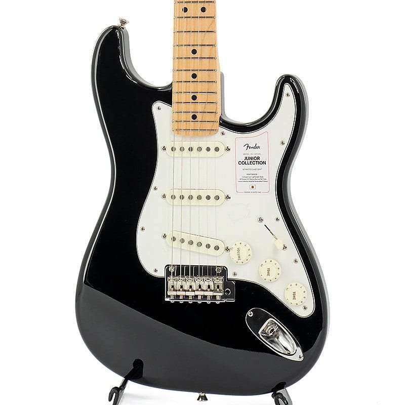 Fender Made in Japan Made in Japan Junior Collection Stratocaster  (Black/Maple) [Made in Japan] [USED] [Weight2.80kg]