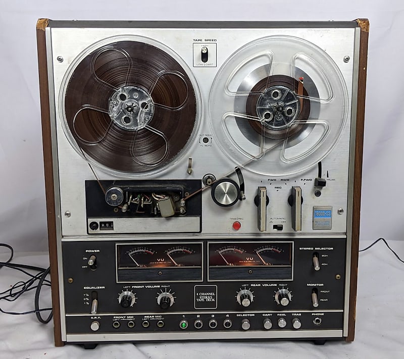 Vintage Akai 1800D-SS Reel to Reel Tape Deck Player / Recorder - Rare  1800dss - For Parts or Repair