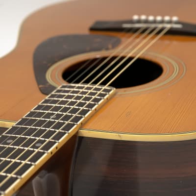 Yamaha FG-301 Orange Label Jumbo Dreadnought Acoustic Guitar - Natural image 8