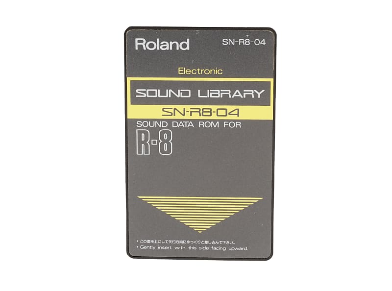 選ぶなら Roland SN-R8-04 Electronic Sound Library Card for R8 | Reverb パーカッション・打楽器