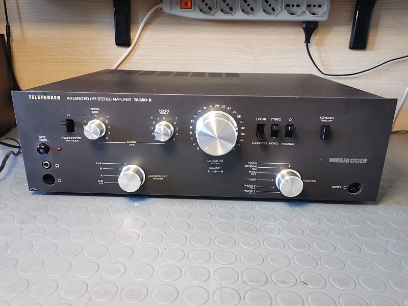 Telefunken TA350 B - Amplificatore HI FI vintage 1979 image 1