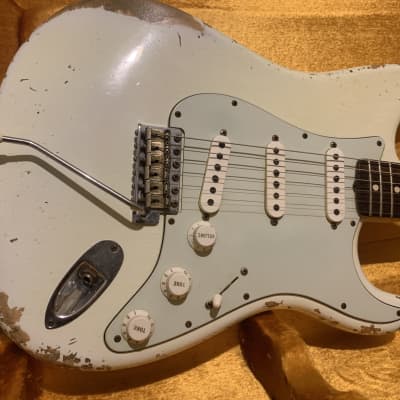 Fender Custom Shop 1960 Stratocaster Heavy Relic Olympic White image 5