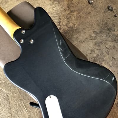 Harmony Standard Silhouette w/ Bigsby Electric Guitar w/Case, RW FB, Slate image 4