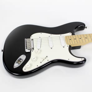 2004 Fender Stratocaster 50th Anniversary Electric Guitar Black Finish image 12