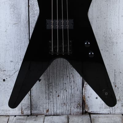 Dean ML Metalman Bass 4 String Electric Bass Guitar Classic Black