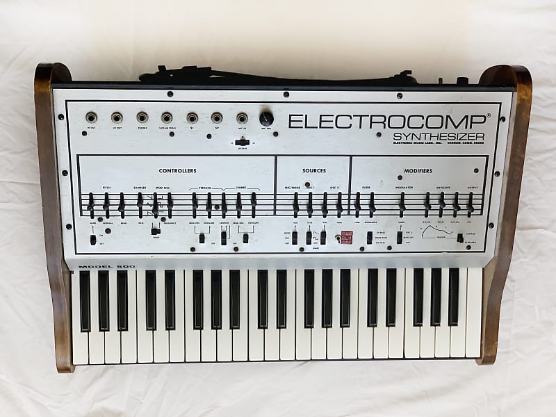 Electronic Music Laboratories EMS 500 Electrocomp Synthesizer 70s - Aluminum image 1