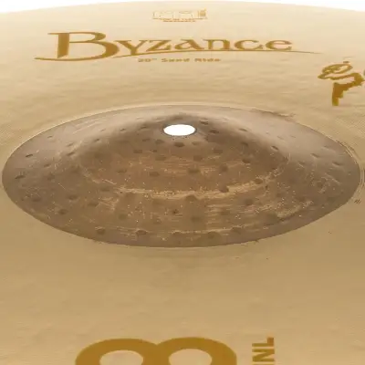 MEINL Cymbals Byzance 20" B20SAR   Vintage Sand Ride Benny Greb Signature image 3
