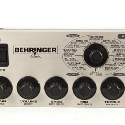 Behringer Bass V-AMP Pro Multi-Effects Processor - PROJECT | Reverb