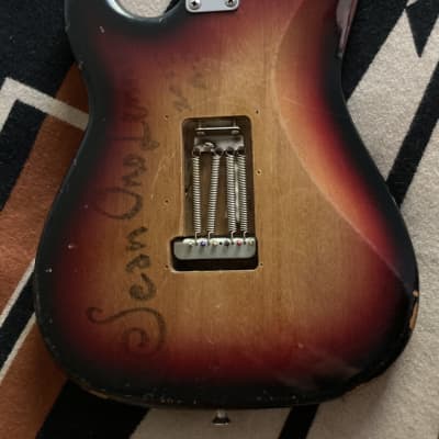 1970's Fresher Straighter Stratocaster copy Sunburst MIJ lawsuit era image 6