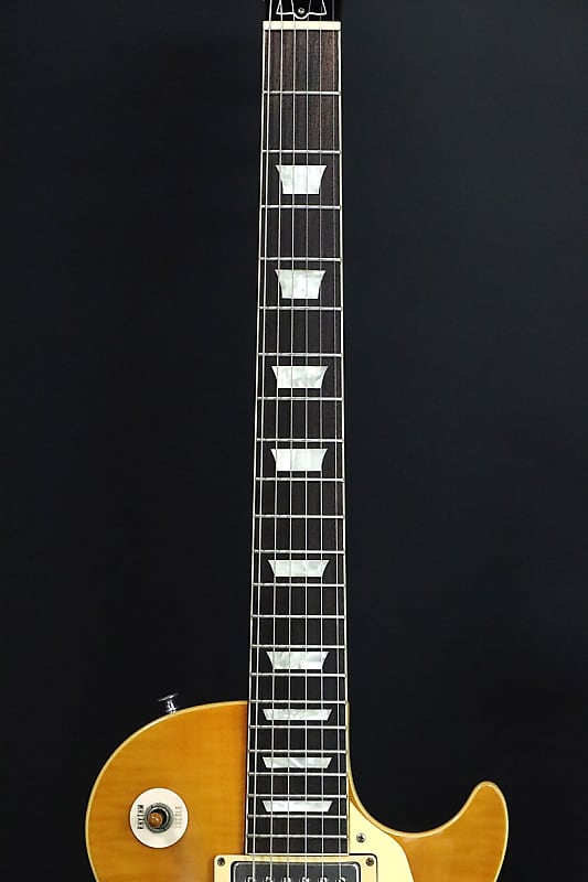 Greco EG-550 LP Lemon Drop 1990 Flame Maple Top RARE | Reverb