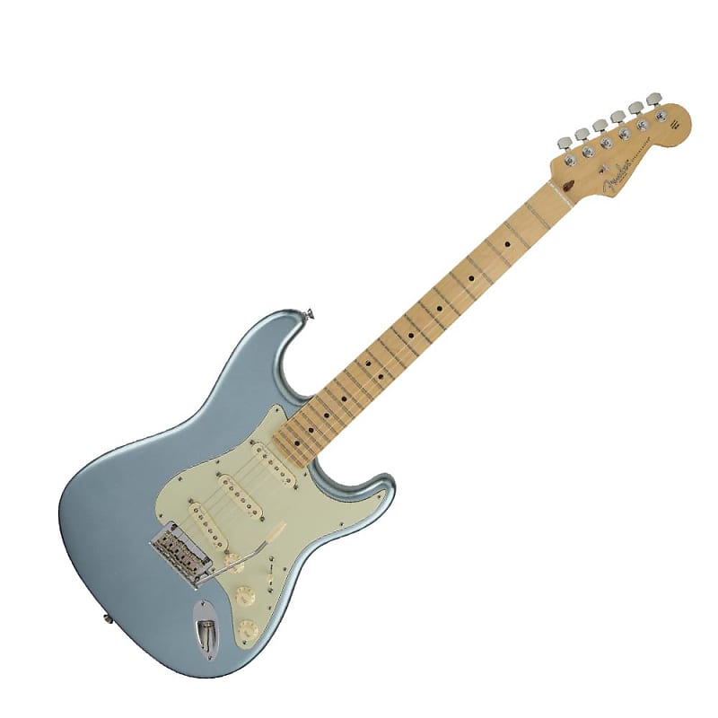 CHITARRA ELETTRICA FENDER American Deluxe Stratocaster Plus Maple Fingerboard Mystic Ice Blue ESPOSIZIONE image 1