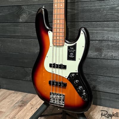 Fender Player Plus Active Jazz Bass 4 String Electric Bass Guitar - Sunburst image 3