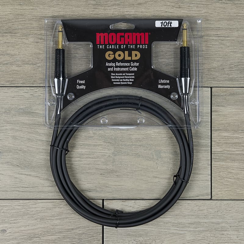 Mogami Gold Instrument Cable (10 ft) Reverb