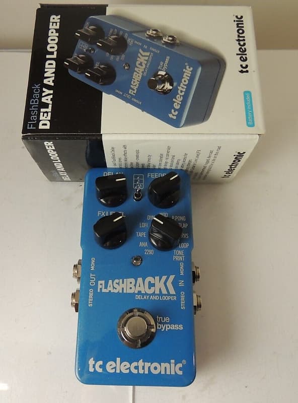 TC Electronics Flashback Delay/Looper Effects Pedal Guitar Free USA Ship image 1