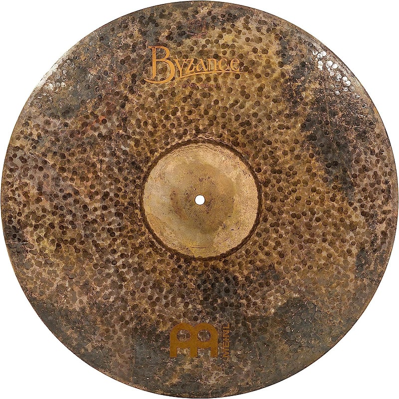 Meinl Cymbals Byzance 22" Extra Dry Medium Ride — MADE IN TURKEY — Hand Hammered B20 Bronze, 2-YEAR WARRANTY, B22EDMR image 1