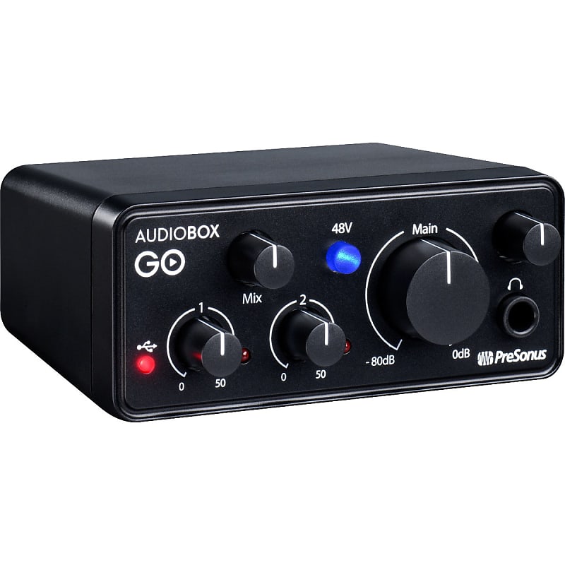 PreSonus AudioBox Go 2x2 USB-C Mobile Audio Interface image 1