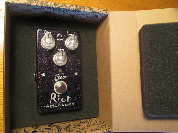 Suhr Riot Reloaded Pedal Galaxy Black | Reverb