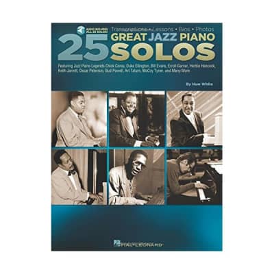 25 Great Jazz Piano Solos: Transcriptions, Lessons, Bios, Photos: Featuring Jazz for sale