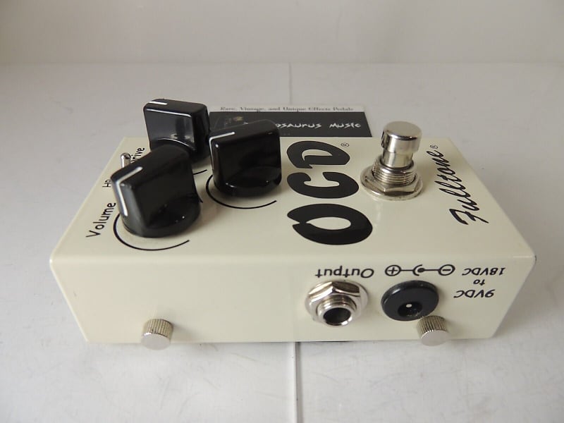 Fulltone OCD Obsessive Compulsive Drive Overdrive Pedal Version