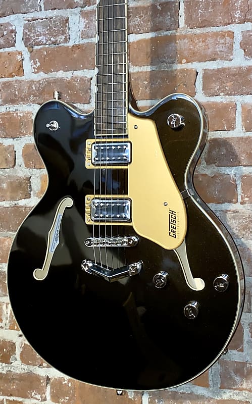Gretsch G5622 Electromatic Center Block Double Cutaway with V-Stoptail 2021 Black Gold image 1