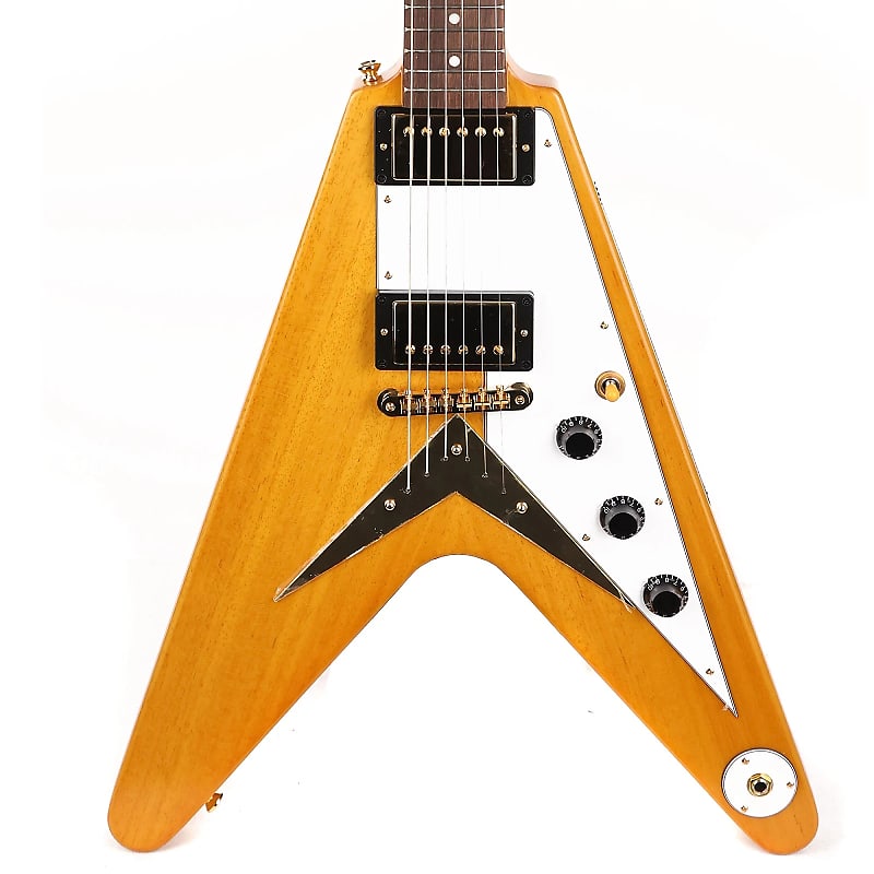 Epiphone Limited Edition '58 Korina Flying V Reissue | Reverb