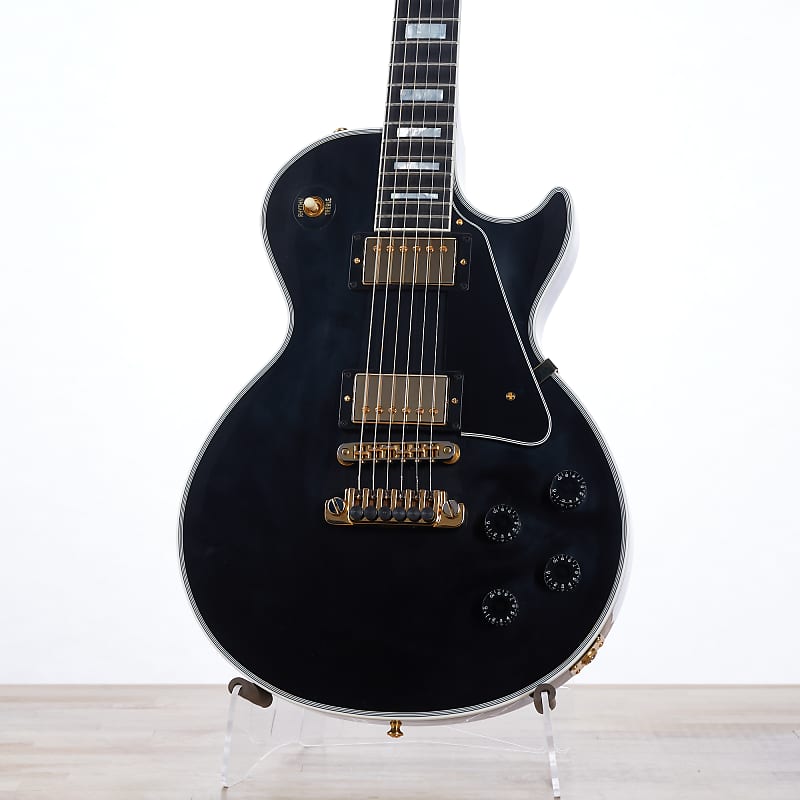 Gibson Les Paul Custom VOS, Ebony | Custom Shop Modified image 1