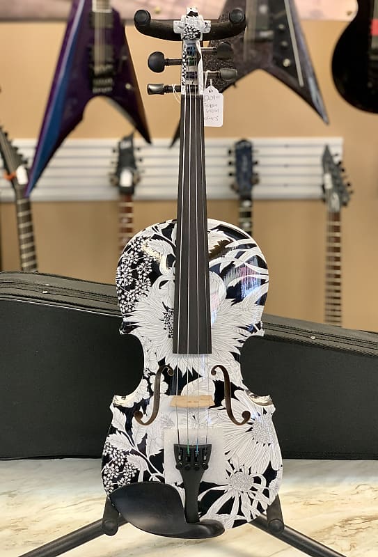 Geneva Geneva Visual Art 4/4 Violin With Case And Bow Reverb