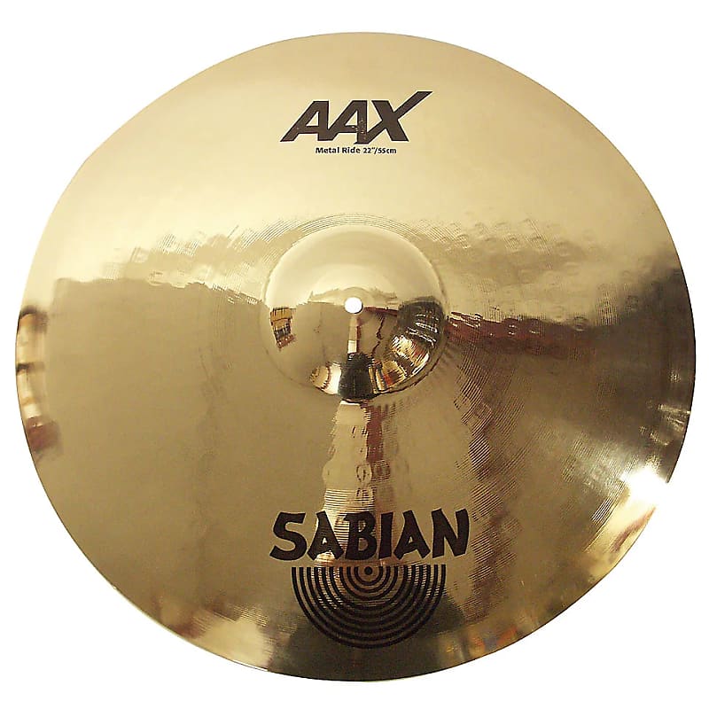 Sabian 22" AAX Metal Ride Cymbal 2002 - 2018 image 1