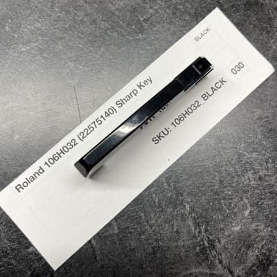ORIGINAL Roland Replacement SHARP/BLACK Key (106H032) for Juno-1/6/60/106, Jupiter-6/8, HS-10/60, SH-101, VK-09, JX-3P, W-30, D-10/20
