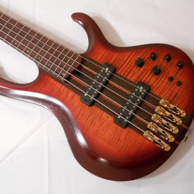 Ibanez BTB1905E Premium 5-String Electric Bass Guitar,  Aguilar Super Doubles image 3