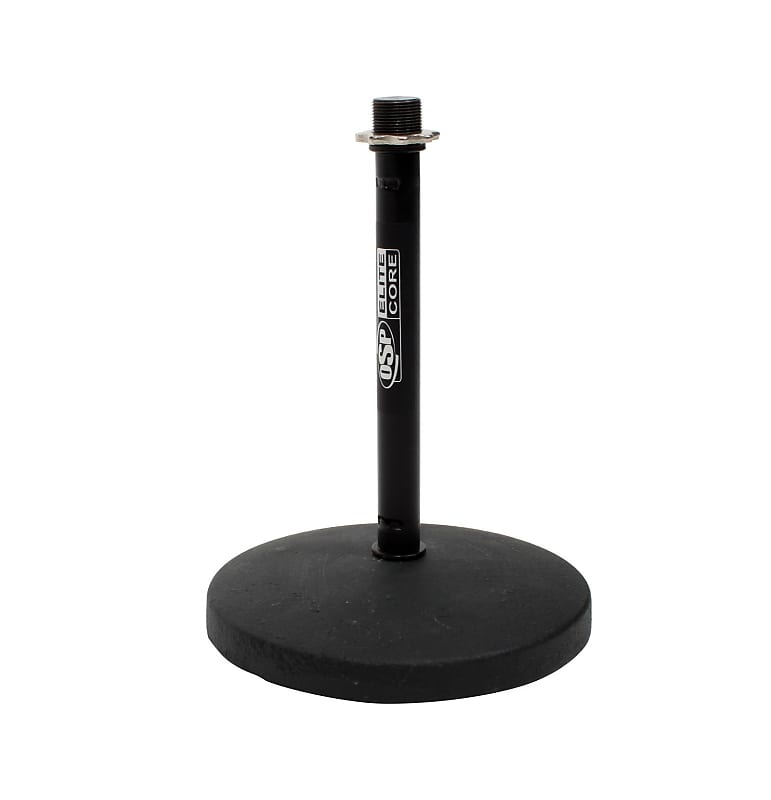 OSP Heavy Duty Desk Mic Stand with Round Base image 1