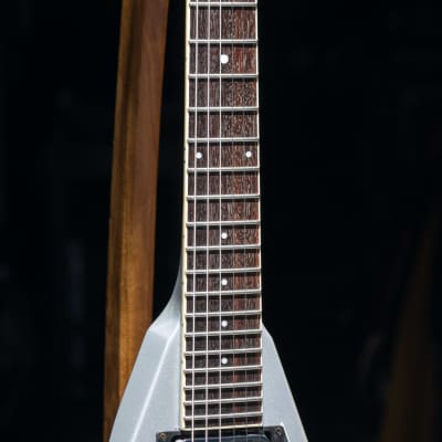 ESP LTD DV8-R | Metallic Silver | Dave Mustaine of Megadeth signature electric guitar image 4