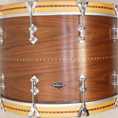 Craviotto 22/13/16" Solid Walnut Drum Set - Video. Signed Shells, ex Blackbird Studio Kit #340 2012 image 6