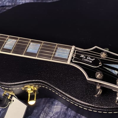 NEW! 2024 Gibson Custom Shop Les Paul Custom - Authorized Dealer - Silverburst - Super RARE! 10.5 - G02268 image 2