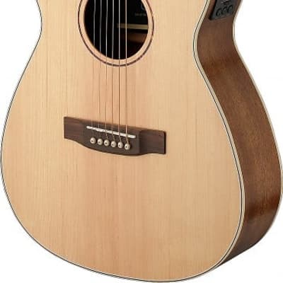 James Neligan ASY-ACE LH Auditorium Solid Spruce Top 6-String Acoustic-Electric Guitar - Left Handed image 3