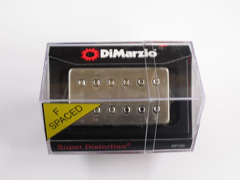 DiMarzio F-spaced Super Distortion Bridge Humbucker W/Aged Nickel Cover  DP-100