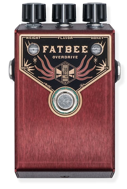 Beetronics FATBEE Overdrive Guitar Pedal image 1