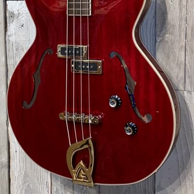 New 2023 Guild Starfire I Bass  Cherry Red, Amazing Player, Help Indie Music Shops Buy Here image 5
