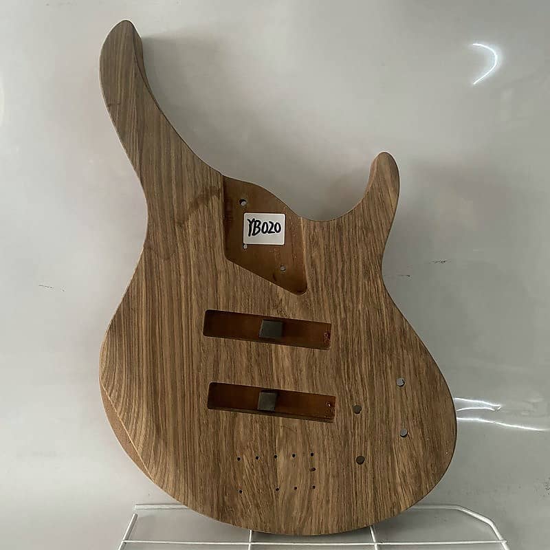 Solid Wenge Wood 5 String Bass Guitar Body Reverb