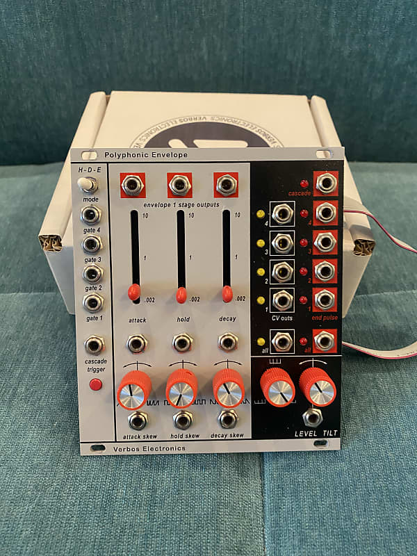 Verbos Polyphonic Envelope 2023 - Silver and Red | Reverb